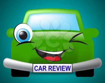 Car Review Meaning Motor Evaluation And Feedback