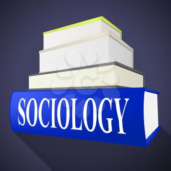 Sociology Books Representing Answer Inform And Advisor