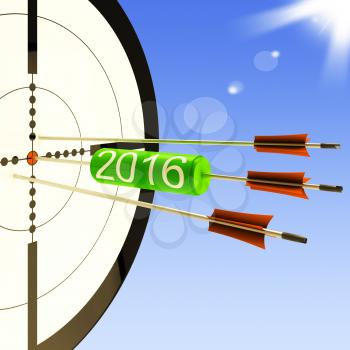 2016 Target Showing Business Plan Progress Forecast
