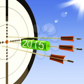 2015 Target Showing Business Plan Progress Forecast