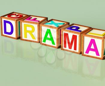 Drama Blocks Showing Roleplay Theatre Or Production
