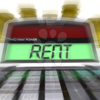 Rent Calculated Meaning Payments To Landlord Or Property Manager