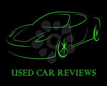 Used Car Reviews Representing Second Hand And Inspection