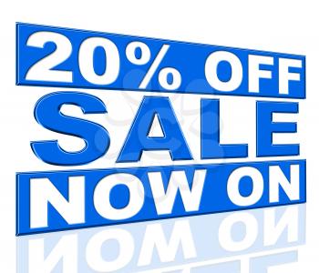 Twenty Percent Off Showing At The Moment And Promo