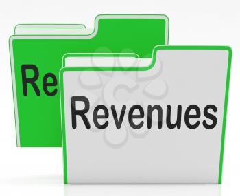 Files Revenues Representing Organize Administration And Folder