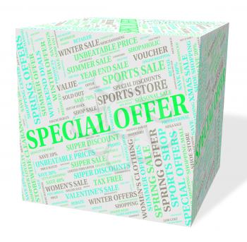 Special Offer Representing Sale Notable And Remarkable
