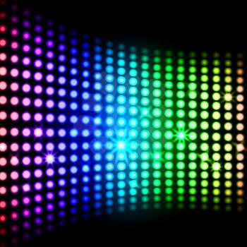 Rainbow Light Squares Background Meaning Modern Wallpaper Or Shining Art