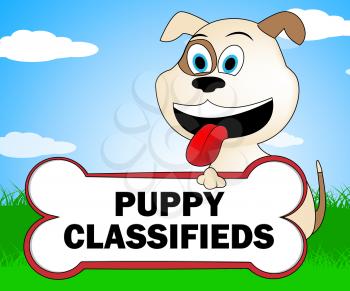 Puppy Classifieds Meaning Pedigree Canine And Advert