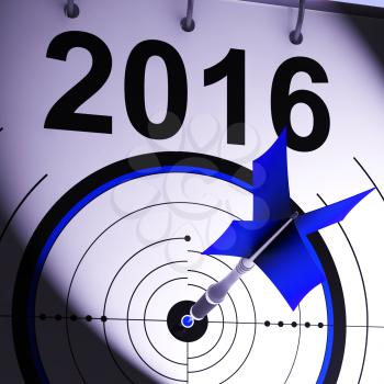 2016 Target Meaning Business Plan Progress Forecast