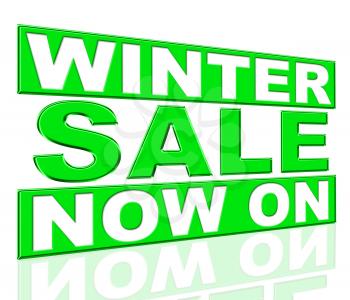 Winter Sale Representing At This Time And Promo