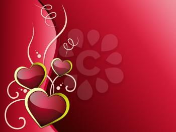 Hearts Background Meaning Romanticism  Passion And Love 
