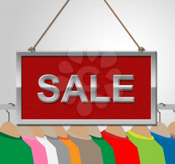 Sale Sign Meaning Board Offers And Offer