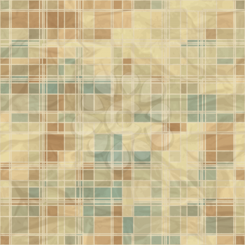 Seamless retro abstract geometric pattern.