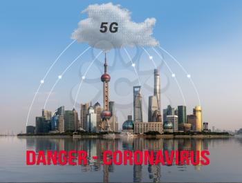 5G wireless networks have been accused in conspiracy theory of damaging immune system and causing coronavirus virus epidemic