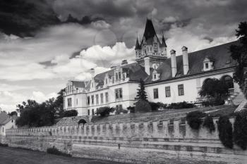 Grafenegg Castle in the Krems-Land district of Lower Austria