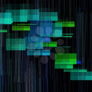 Green Blue Abstract. Artwork for creative graphic design