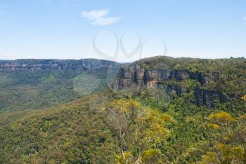 australia NSW blue mountains panoramic view