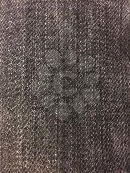 black denim fabric background textile pattern with white thread