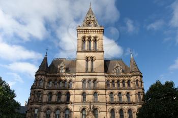 Manchester, UK - 20 October 2019: Manchester Town Hall