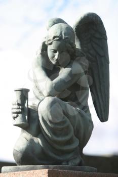 Royalty Free Photo of an Angel Sculpture