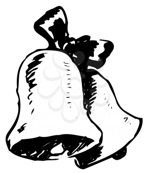 Royalty Free Clipart Image of Bells