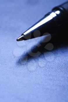 Royalty Free Photo of a Close-up of a Pen Tip