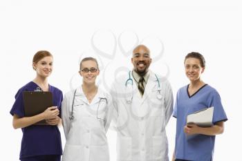 Royalty Free Photo of Medical Health Care Workers Smiling