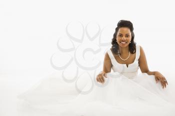 Royalty Free Photo of a Smiling Bride