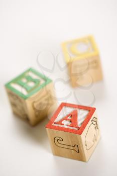 Royalty Free Photo of Alphabet Blocks
