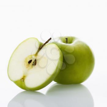 Royalty Free Photo of a Still Life of Green Apples