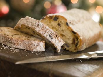 Royalty Free Photo of Slices of Stollen