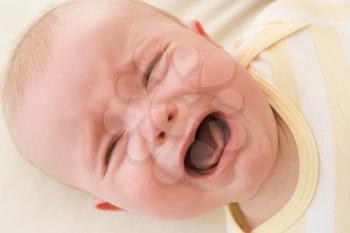 Royalty Free Photo of a Crying Baby
