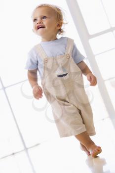 Royalty Free Photo of a Baby Walking