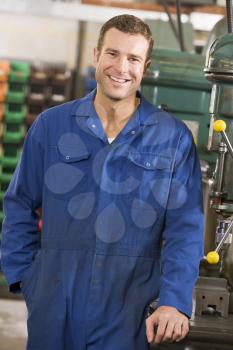 Royalty Free Photo of a Machinist