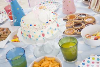Royalty Free Photo of a Birthday Table
