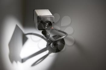 Royalty Free Photo of a Security Camera