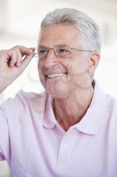 Royalty Free Photo of a Man With Glasses