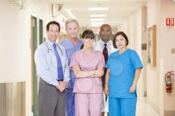 Royalty Free Photo of a Hospital Team