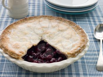 Royalty Free Photo of a Cherry Pie