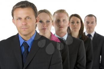 Royalty Free Photo of a Business Team