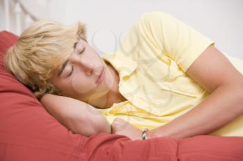 Royalty Free Photo of a Boy Sleeping