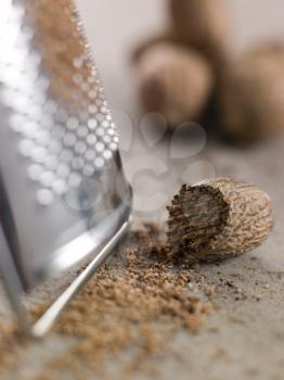 Royalty Free Photo of a Nutmeg Grater