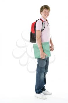 Portrait Of Teenage Schoolboy 