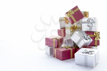 Royalty Free Photo of a Pile of Presents