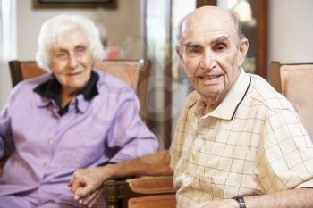 Royalty Free Photo of an Elderly Couple