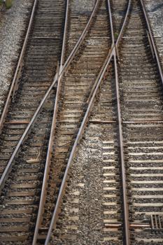 Royalty Free Photo of a Railway Junction
