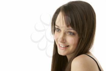 Royalty Free Photo of a Brunette Teen