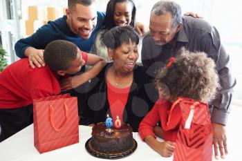 Family Celebrating 60th Birthday Together