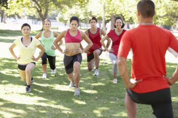 Instructor Running Fitness Boot Camp