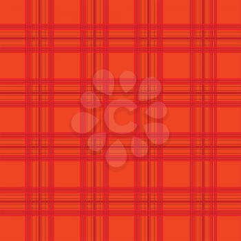 Royalty Free Clipart Image of a Red Plaid Pattern